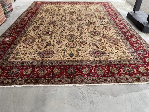 Persian Tabriz 380 x 295 cm - Image 3