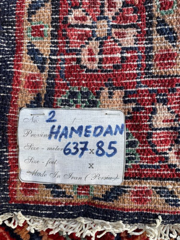 Persian Hamedan 637 x 85 cm - Image 7