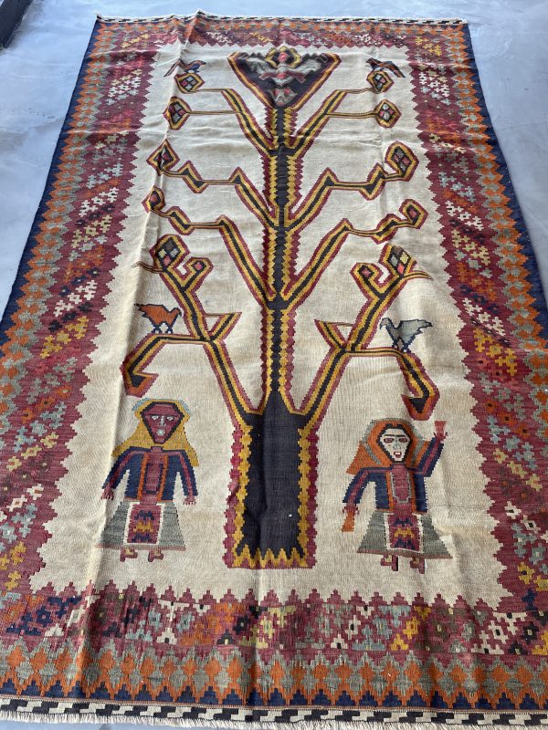 Persian Qashqaie Kilim 305 x 185 cm - Image 3