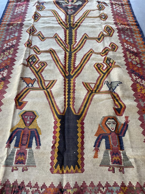 Persian Qashqaie Kilim 305 x 185 cm - Image 4