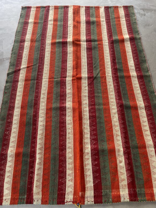 Persian Qashqaie Kilim 212 x 141 cm - Image 4