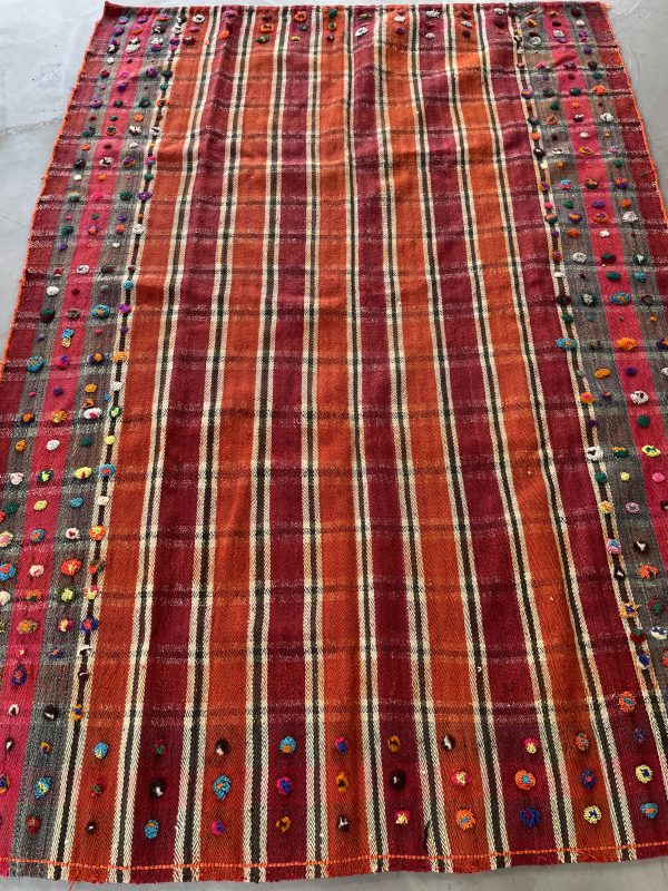 Persian Qashqaie Kilim 226 x 157 cm - Image 3