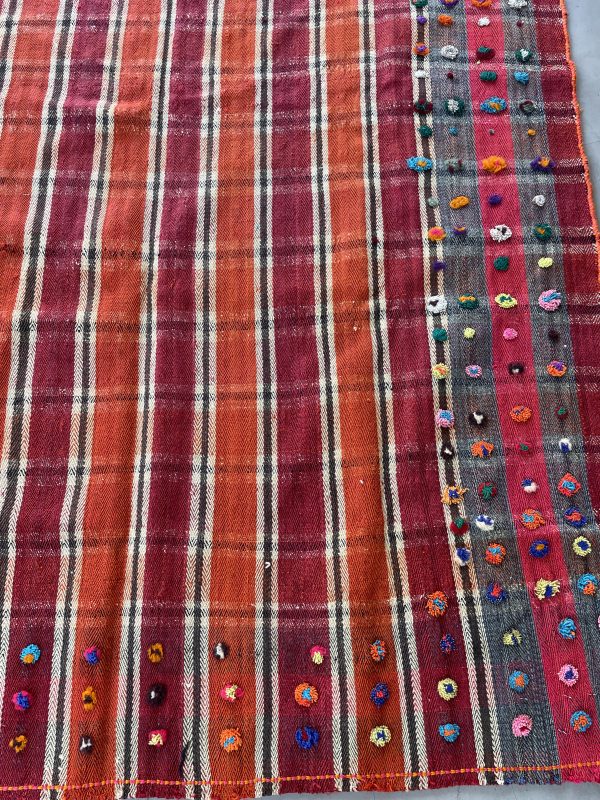 Persian Qashqaie Kilim 226 x 157 cm - Image 5