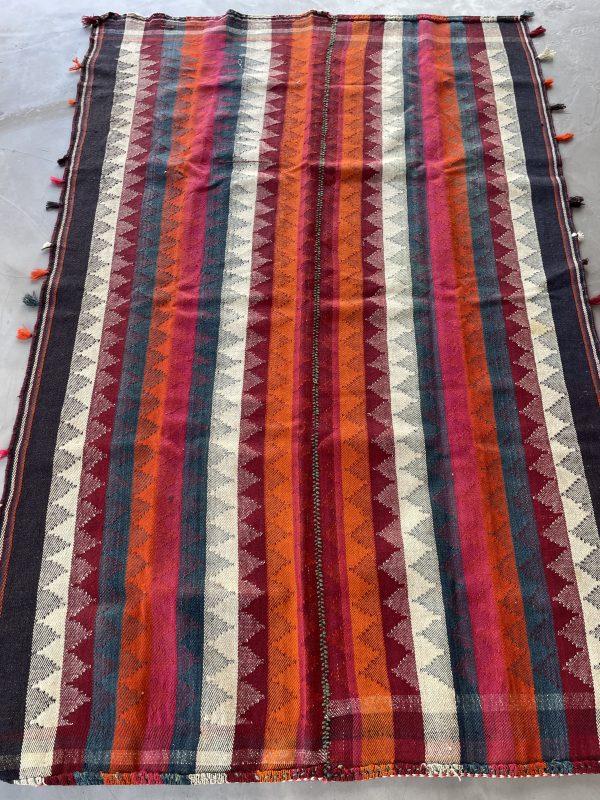 Persian Qashqaie Kilim 227 x 142 cm - Image 3