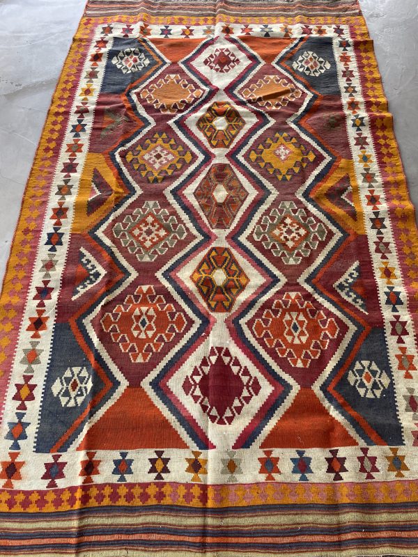 Persian Qashqaie Kilim 266 x 158 cm