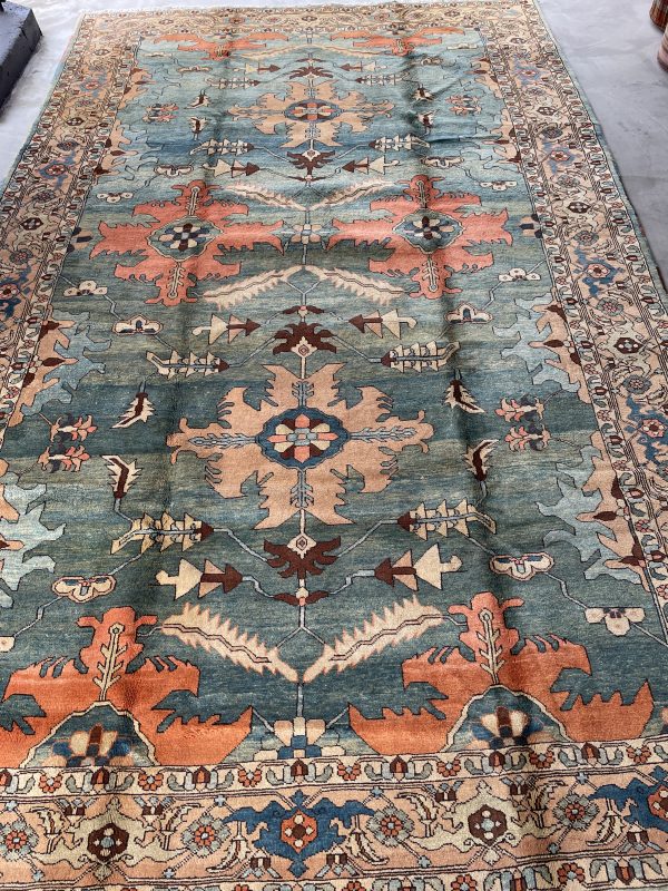 Persian Heriz Serapi 425 x 260 cm - Image 3