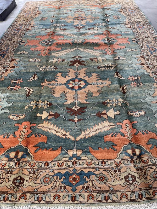 Persian Heriz Serapi 425 x 260 cm - Image 4