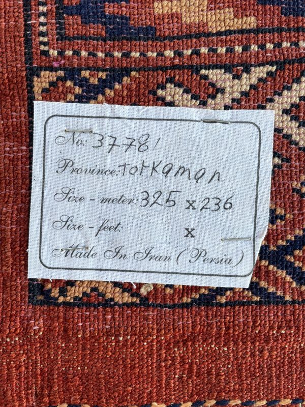Persian Torkaman 325 x 236 cm - Image 2