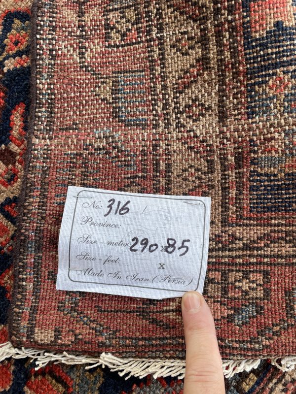 Persian Malayer 290 x 85 cm - Image 2