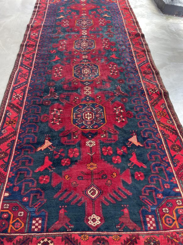Persian Gharaghan 385 x 164 cm - Image 4