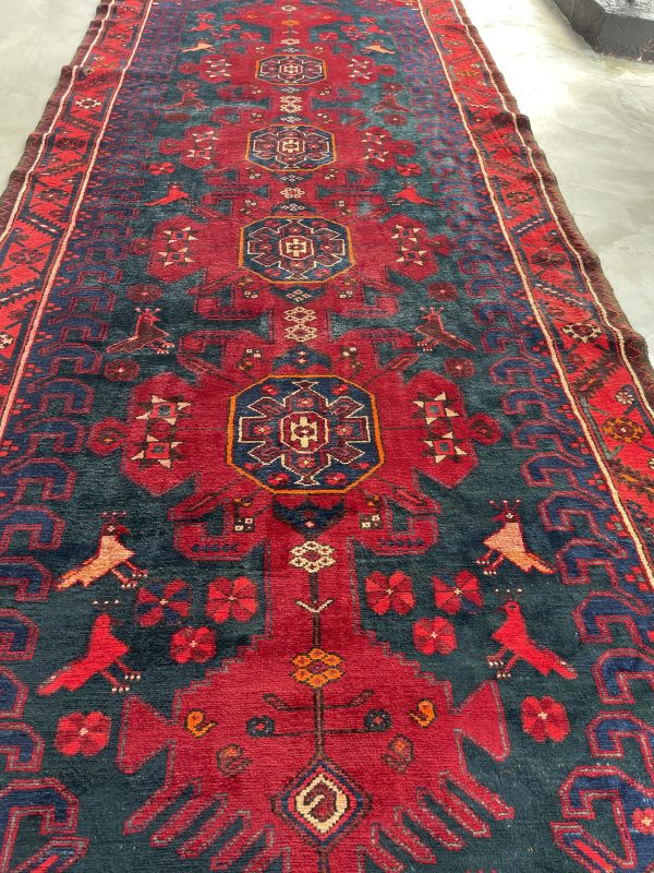 Persian Gharaghan 385 x 164 cm - Image 7