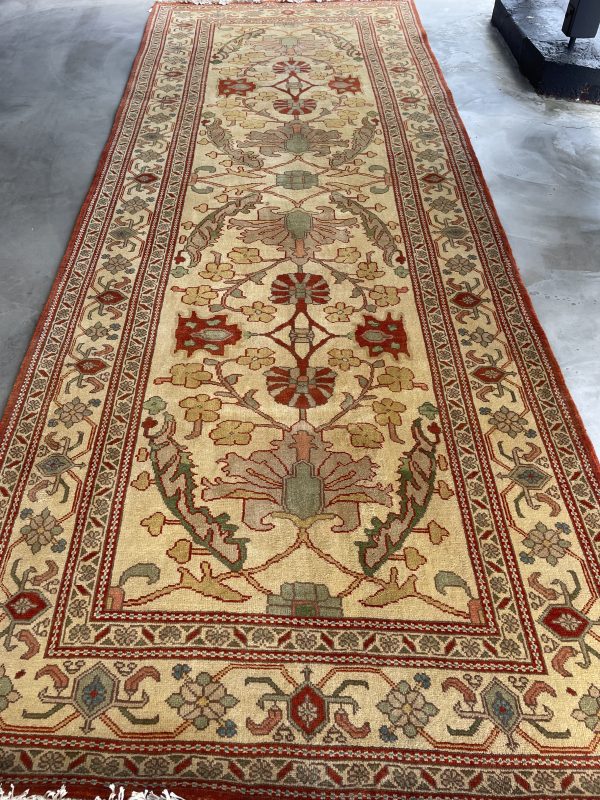 Persian Heriz Serapi 408 x 155 cm - Image 3