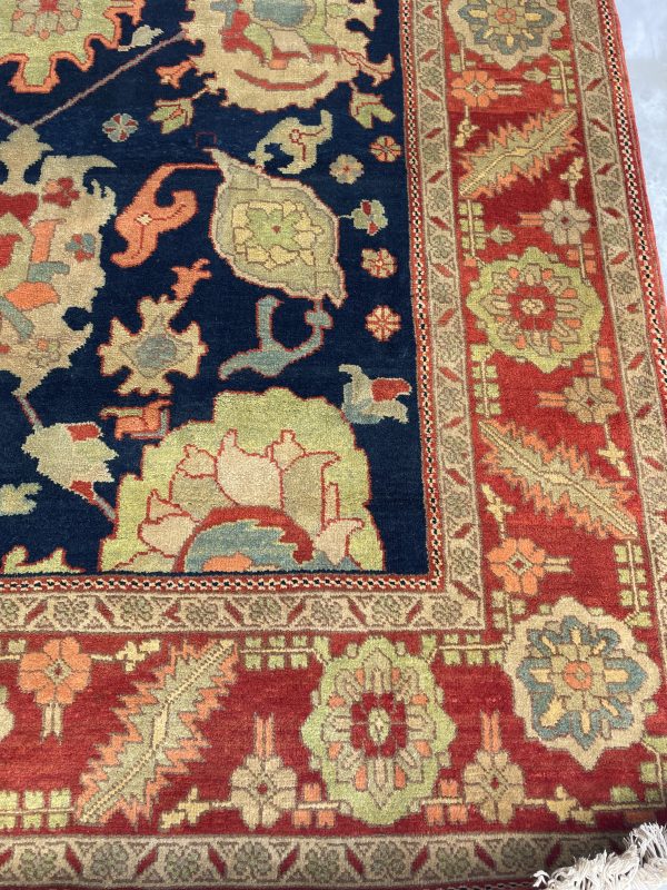 Persian Heriz Serapi 496 x 202 cm - Image 7