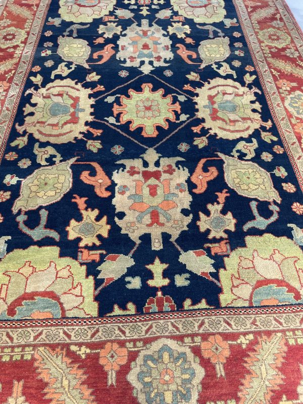 Persian Heriz Serapi 496 x 202 cm - Image 8