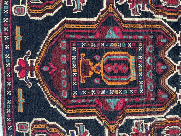 Persian Sirjan 64 x 58 cm - Image 6