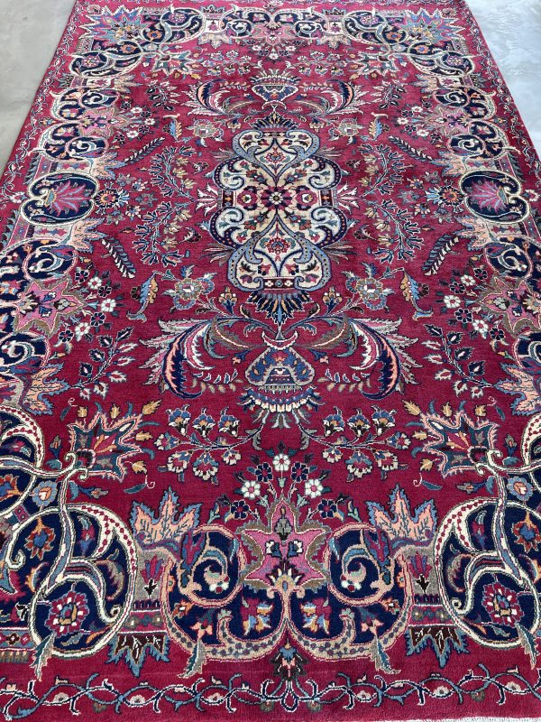 Persian Mashad “Farshchi” 307 x 196 cm - Image 4