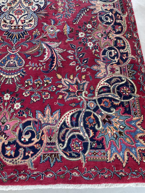 Persian Mashad “Farshchi” 307 x 196 cm - Image 7