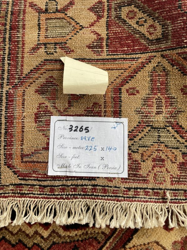 Persian Saveh Old 225 x 140 cm - Image 2