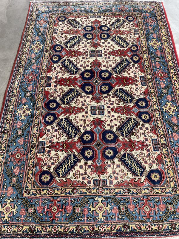 Persian Lezgi Antique 206 x 137 cm - Image 4