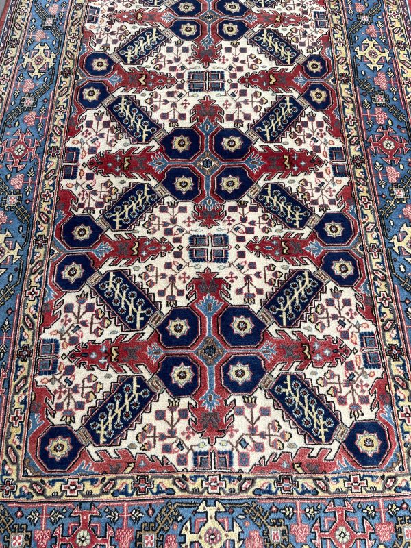 Persian Lezgi Antique 206 x 137 cm - Image 5