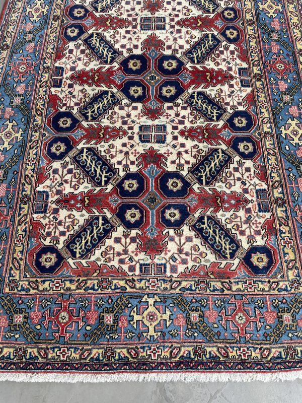 Persian Lezgi Antique 206 x 137 cm - Image 6
