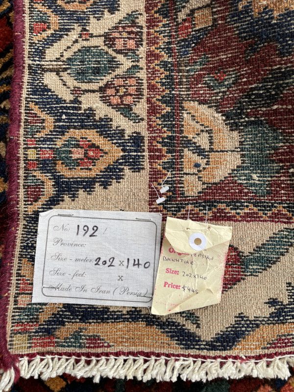 Persian Bakhtiar 202 x 140 cm - Image 2