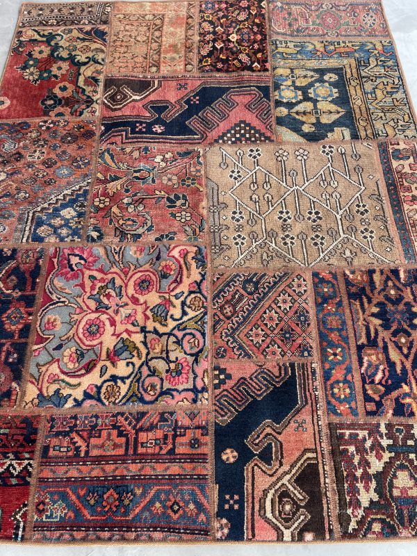 Persian Patchwork 200 x 155 cm - Image 4