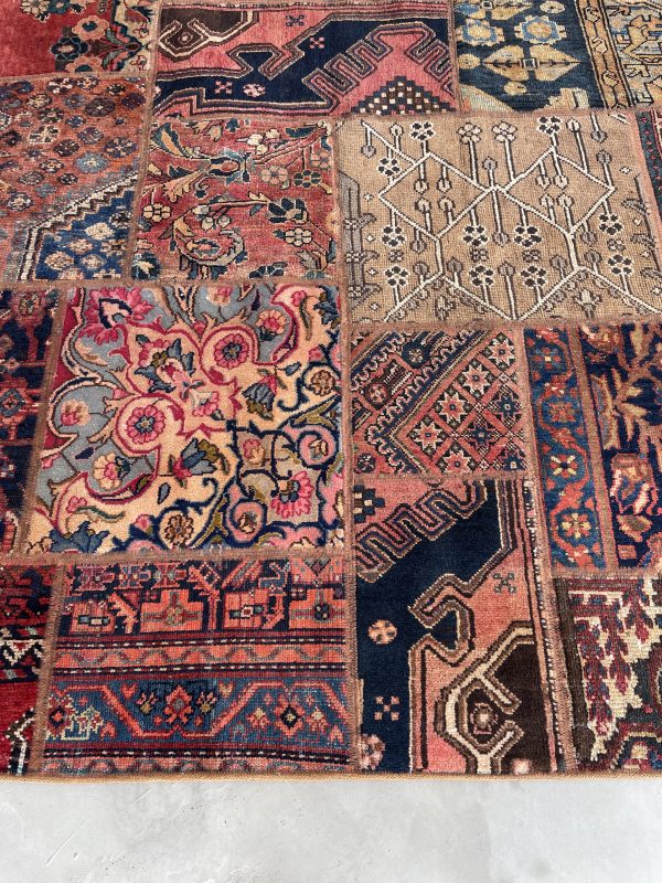 Persian Patchwork 200 x 155 cm - Image 6