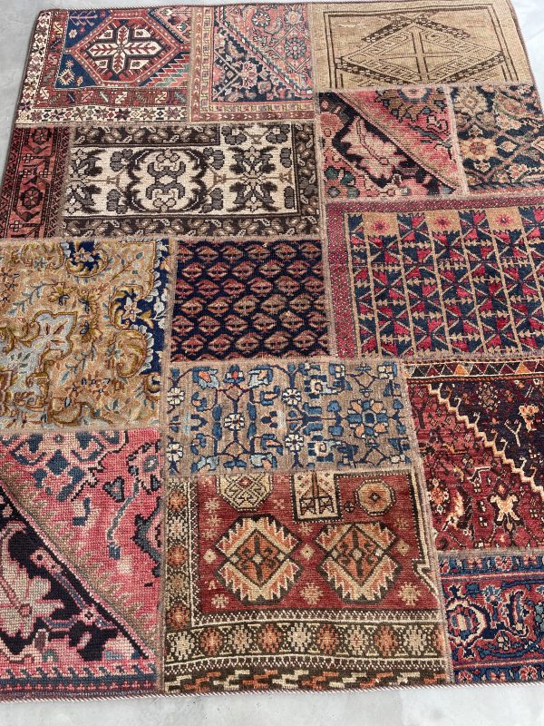 Persian Patchwork 200 x 155 cm - Image 3