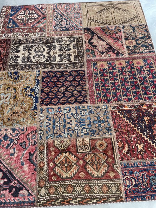 Persian Patchwork 200 x 155 cm - Image 7